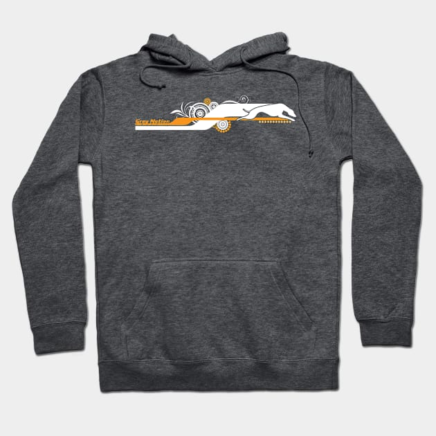 Grey Stripe Hoodie by GreyNation